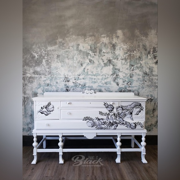 TWO TRANSFERS~Redesign with Prima Decor Transfer ~ MONO TULIP 24” x 35” - Picture 3 of 5